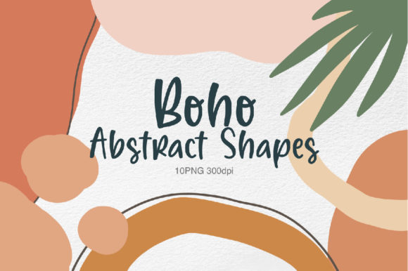 Download Boho Abstract Shapes Clipart - Abstract Collection