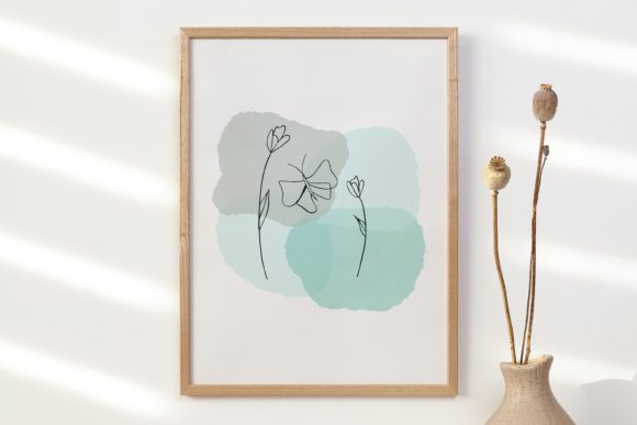 Download Printable Blue Abstract Wall Art - Abstract Collection