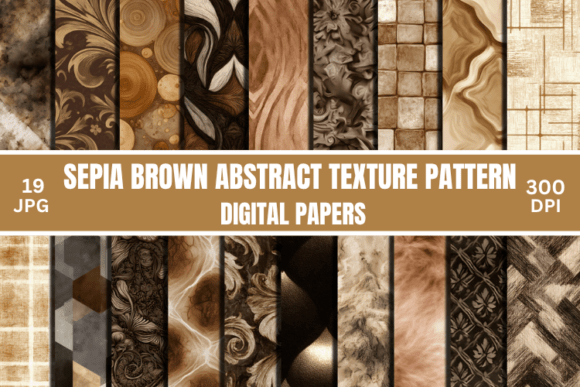 Download Sepia Brown Abstract Texture Pattern - Abstract Collection