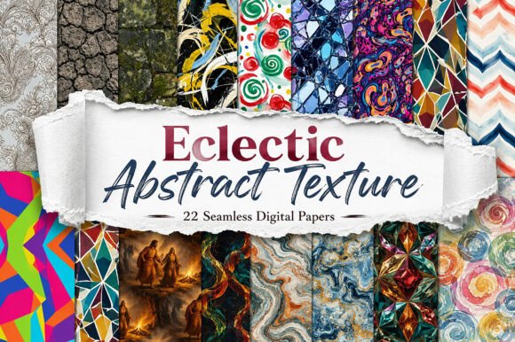Download Eclectic Abstract Texture Seamless - Abstract Collection