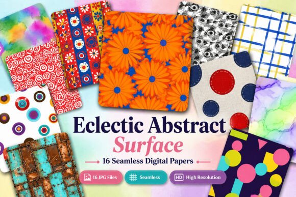 Download Eclectic Abstract Surface Pattern - Abstract Collection