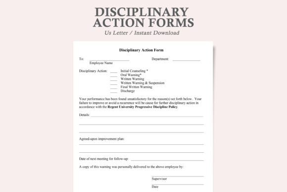 Download Disciplinary Action Forms - Forms Collection