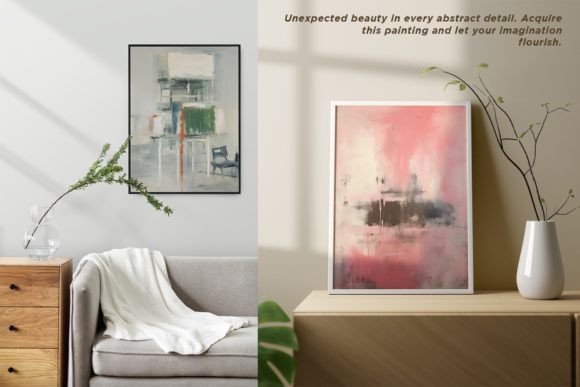 Download Vibrant Abstract Painting Art Print Vibr - Abstract Collection