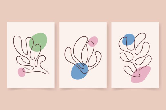 Download Contemporary Abstract Coral Posters - Abstract Collection