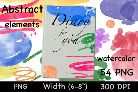 Download Watercolor Abstract Elements - Abstract Collection