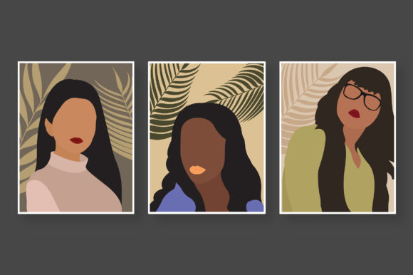 Download Abstract Boho Style Modern Illustration - Abstract Collection