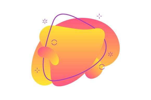Download Colourful Wavy Abstract Elements. Univer - Abstract Collection