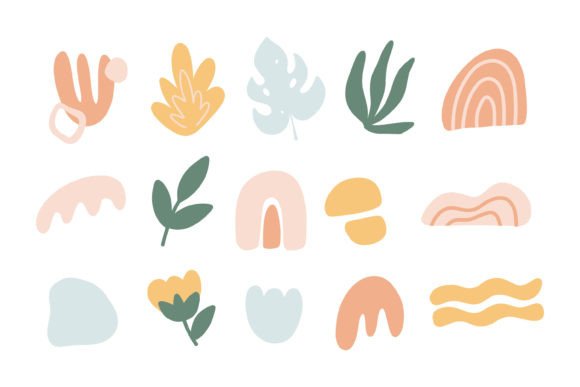 Download Organic Aesthetic Blob,abstract Shapes - Abstract Collection