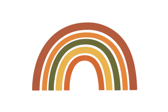 Download Abstract Modern Rainbow Earthy Colors - Abstract Collection