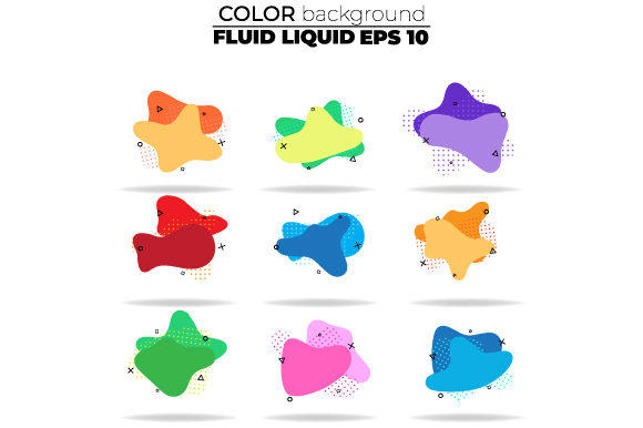 Download Abstract Banners with Flowing Liquid - Abstract Collection
