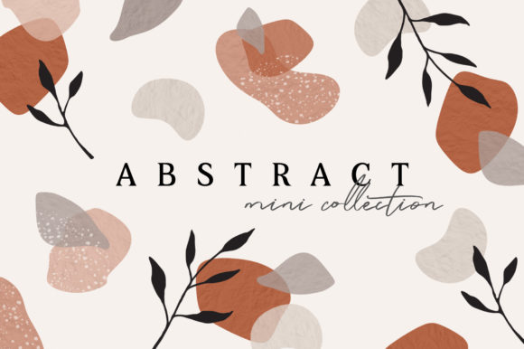Download Earthy Abstract Shapes | Watercolor - Abstract Collection