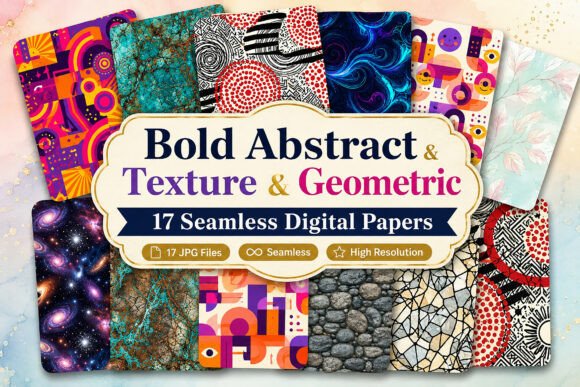 Download Bold Abstract Texture &amp; Geometric - Abstract Collection