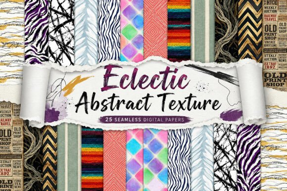 Download Eclectic Abstract Texture Seamless - Abstract Collection