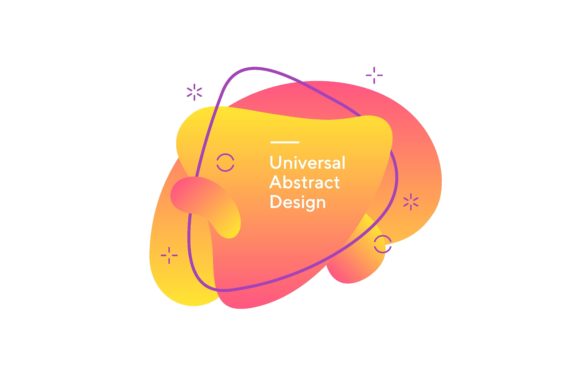 Download Colourful Wavy Abstract Elements. Univer - Abstract Collection