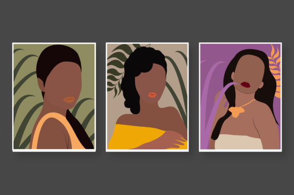 Download Abstract Boho Style Illustration Vector - Abstract Collection
