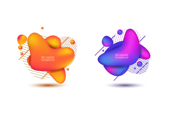 Download Set of Abstract Modern Graphic Elements - Abstract Collection