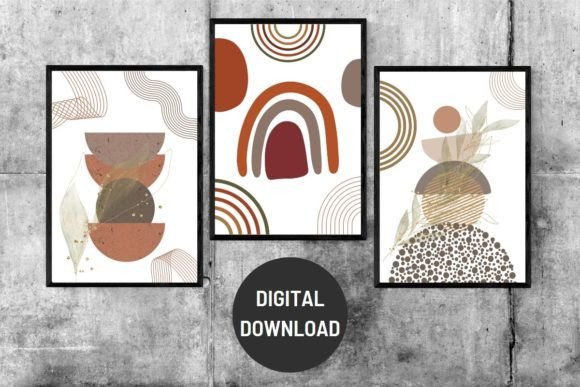 Download Minimalist Abstract Boho Wall Art Prints - Abstract Collection