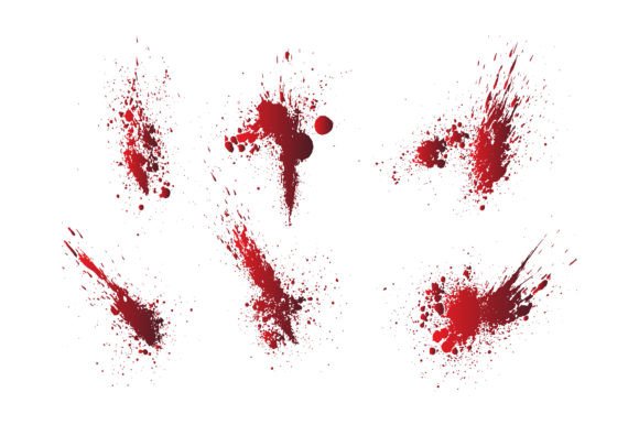 Download Blood Splat Horror Paint Vector - Paint Collection