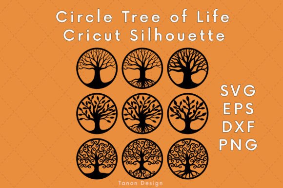 Download 9 Tree of Life Circle for Cricut SVG Cut - Circle Collection