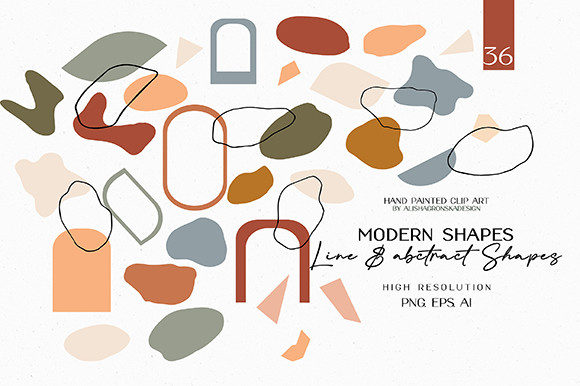 Download Abstract Shapes Clipart - Abstract Collection