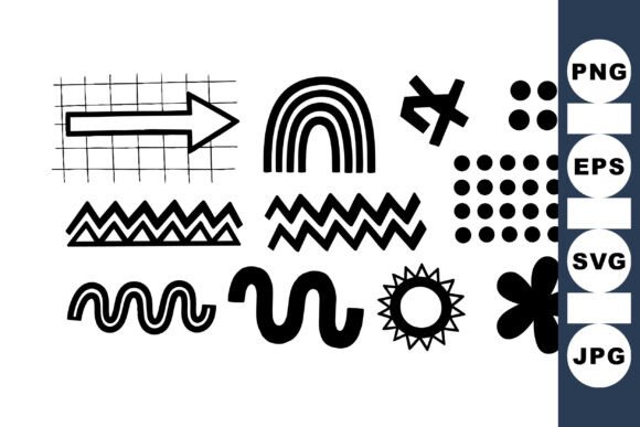 Download Abstract Shapes Clipart Set - Abstract Collection