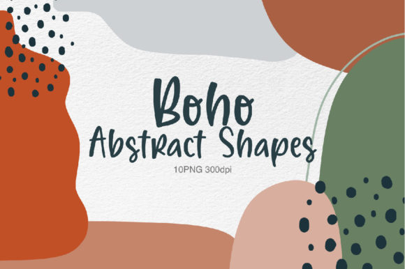 Download Boho Abstract Shapes Clipart - Abstract Collection