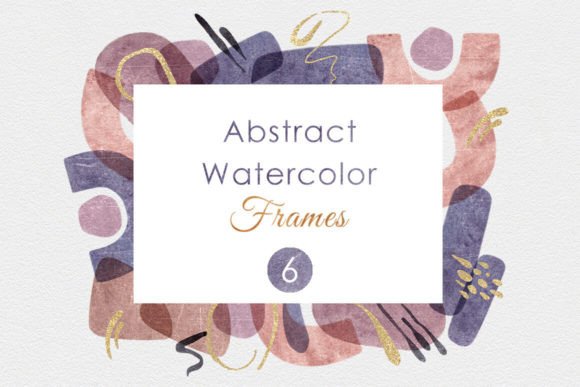 Download Abstract Watercolor Frames - Abstract Collection