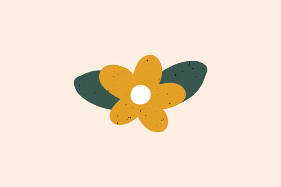 Download Abstract Flowers &amp; Leaves Modern Shapes - Abstract Collection