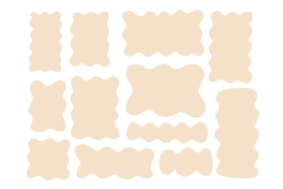 Download Freeform Cream Abstract Blob Silhouette - Abstract Collection