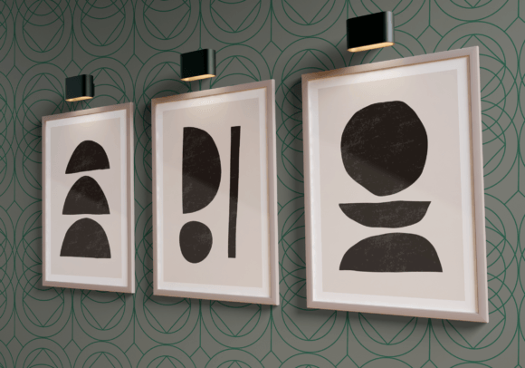 Download Set of 3 Contemporary Abstract Wall Art - Abstract Collection