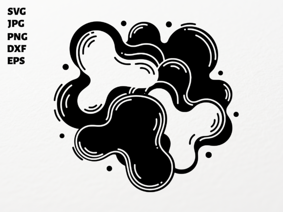 Download Abstract Organic Blob SVG for Cricut - Abstract Collection