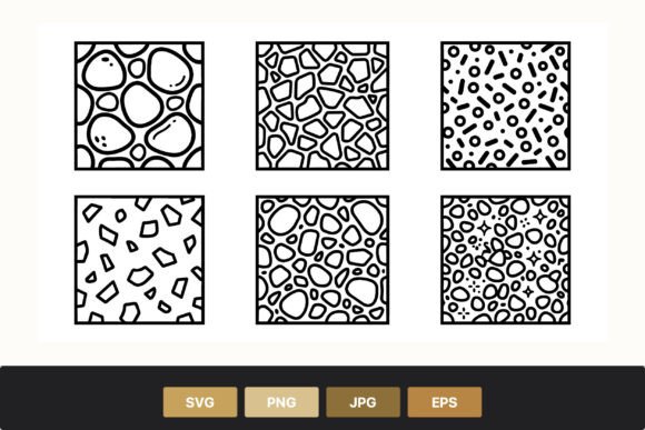 Download Abstract Pebble Dot Pattern Tiles - Abstract Collection