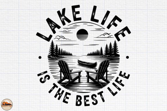 Download Lake Life Fishing Sublimation Design PNG - Design Collection