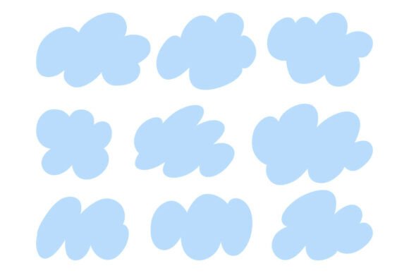 Download Abstract Blob Shape Set Minimal SVG Pack - Abstract Collection