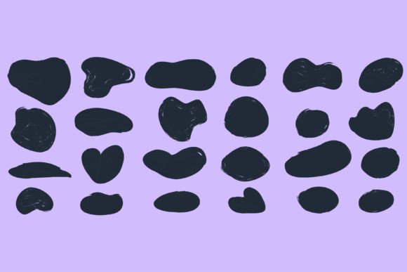 Download 24 Amoeba Shape Marker Figure Abstract - Abstract Collection