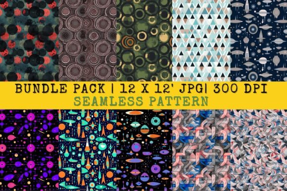 Download Bundle Abstract Colorful Shapes Pattern - Abstract Collection