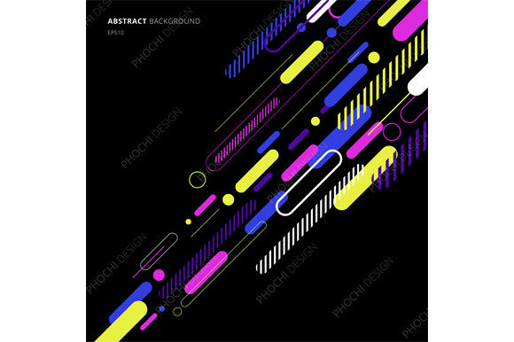 Download Abstract Elements Dynamic Rounded Line - Abstract Collection