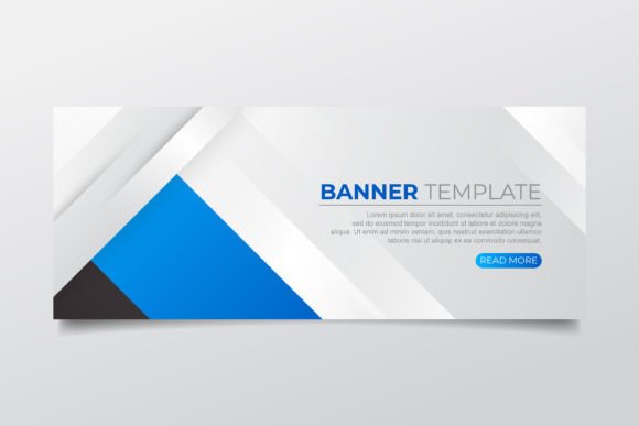 Download Abstract Banner with Modern Shapes - Abstract Collection