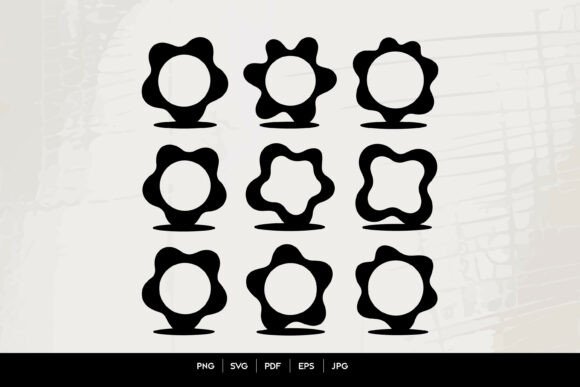 Download Abstract Blob Frame SVG Bundle - Abstract Collection