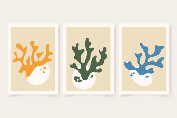 Download Contemporary Abstract Coral Posters - Abstract Collection