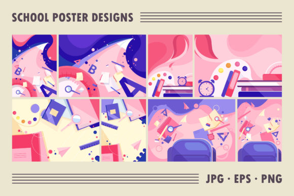 Download Collection of School Poster Designs. - Design Collection