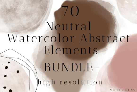 Download Neutral Abstract Shapes PNG Bundle - Abstract Collection